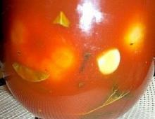 Как заготовить помидоры в томатном соусе на зиму по пошаговому рецепту с фото Томаты в томатном соусе на зиму